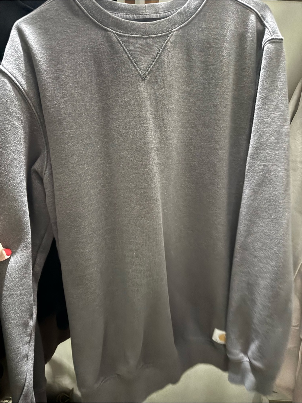 Classic Crewneck Sweatshirt - Dark Gray